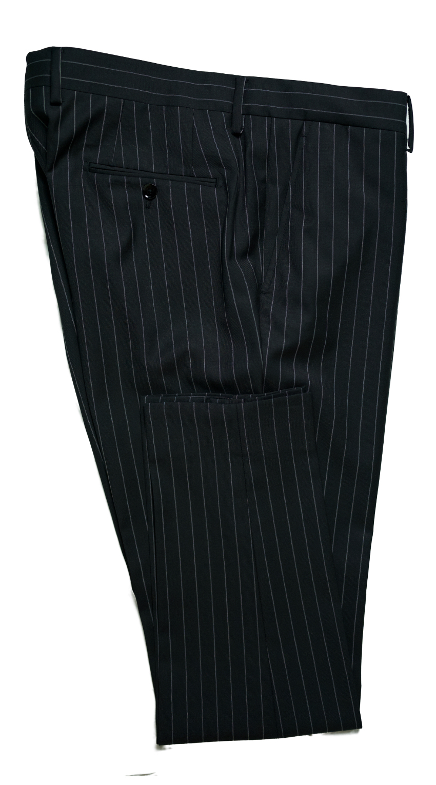 Black Pinstripe Suit