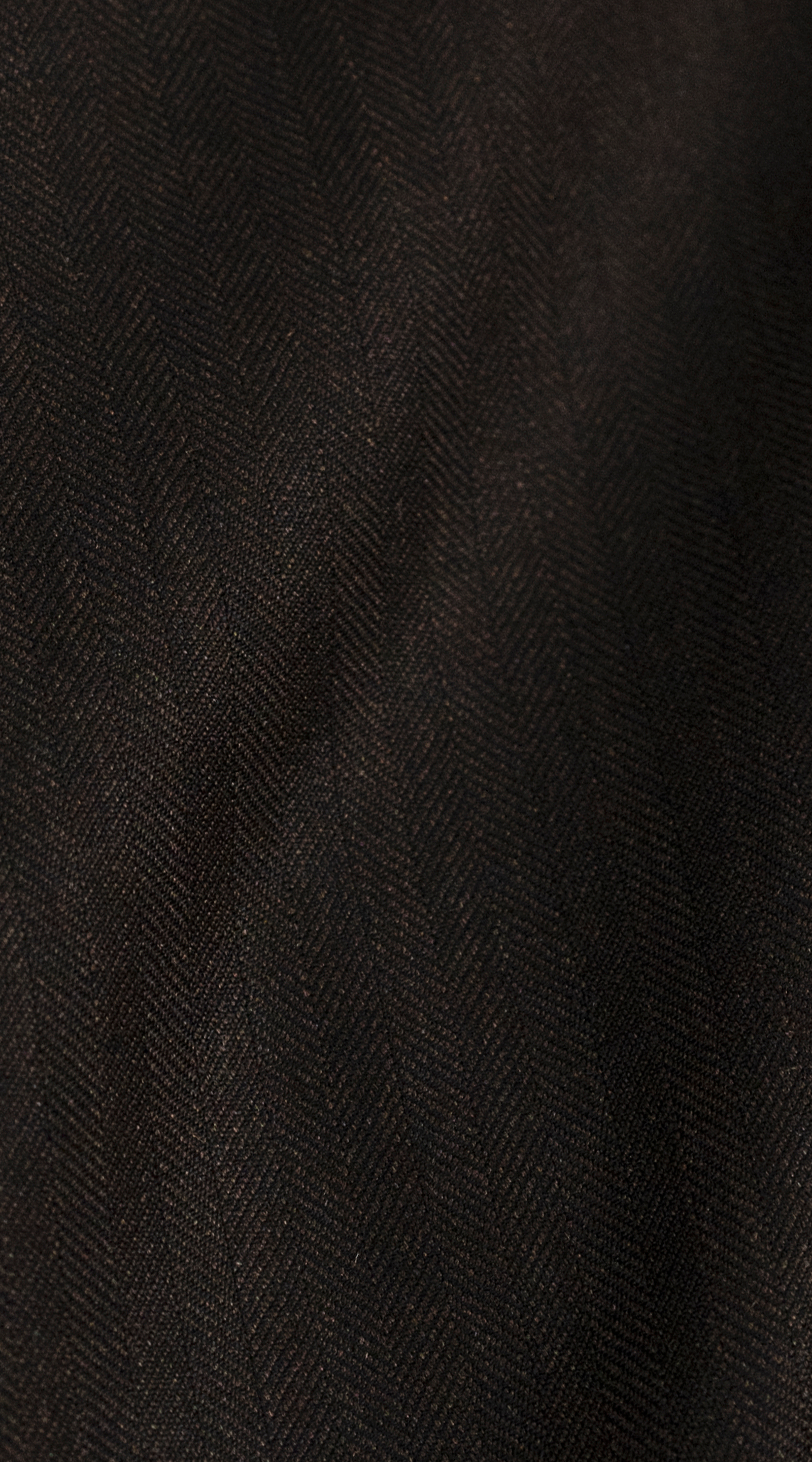 Dark Brown Herringbone Suit