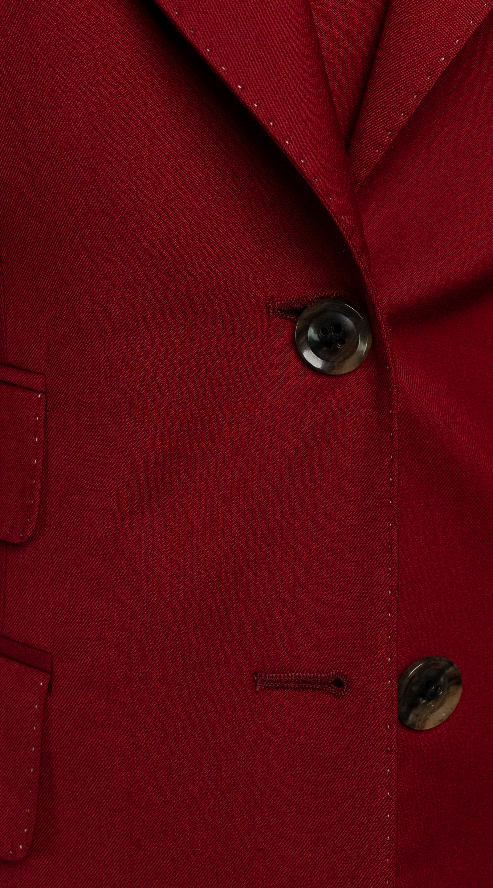 Cherry Red Classic Suit