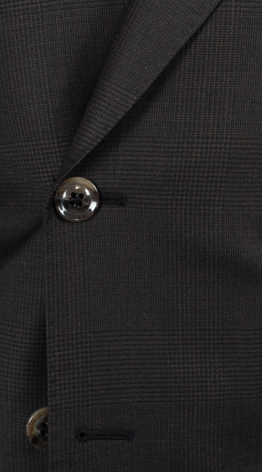 Dark Chocolate Glen Plaid Suit