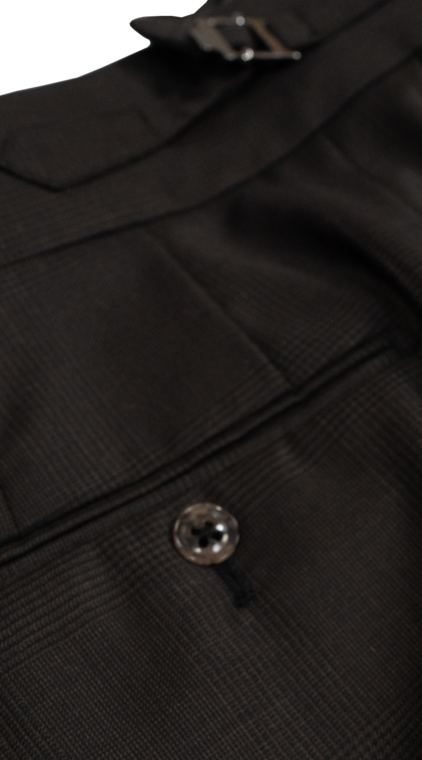 Dark Chocolate Glen Plaid Suit