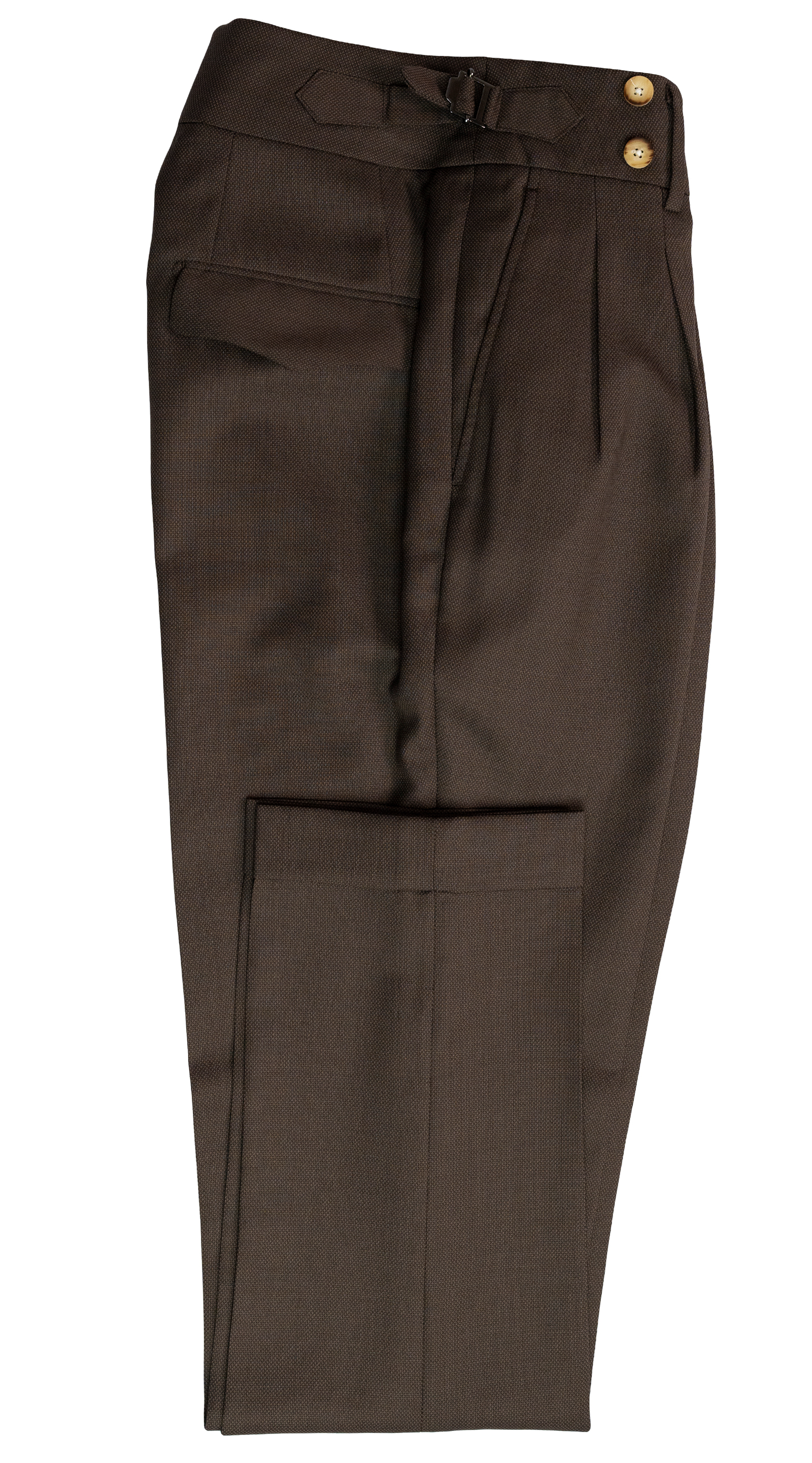 Complet Laine Espresso Brun