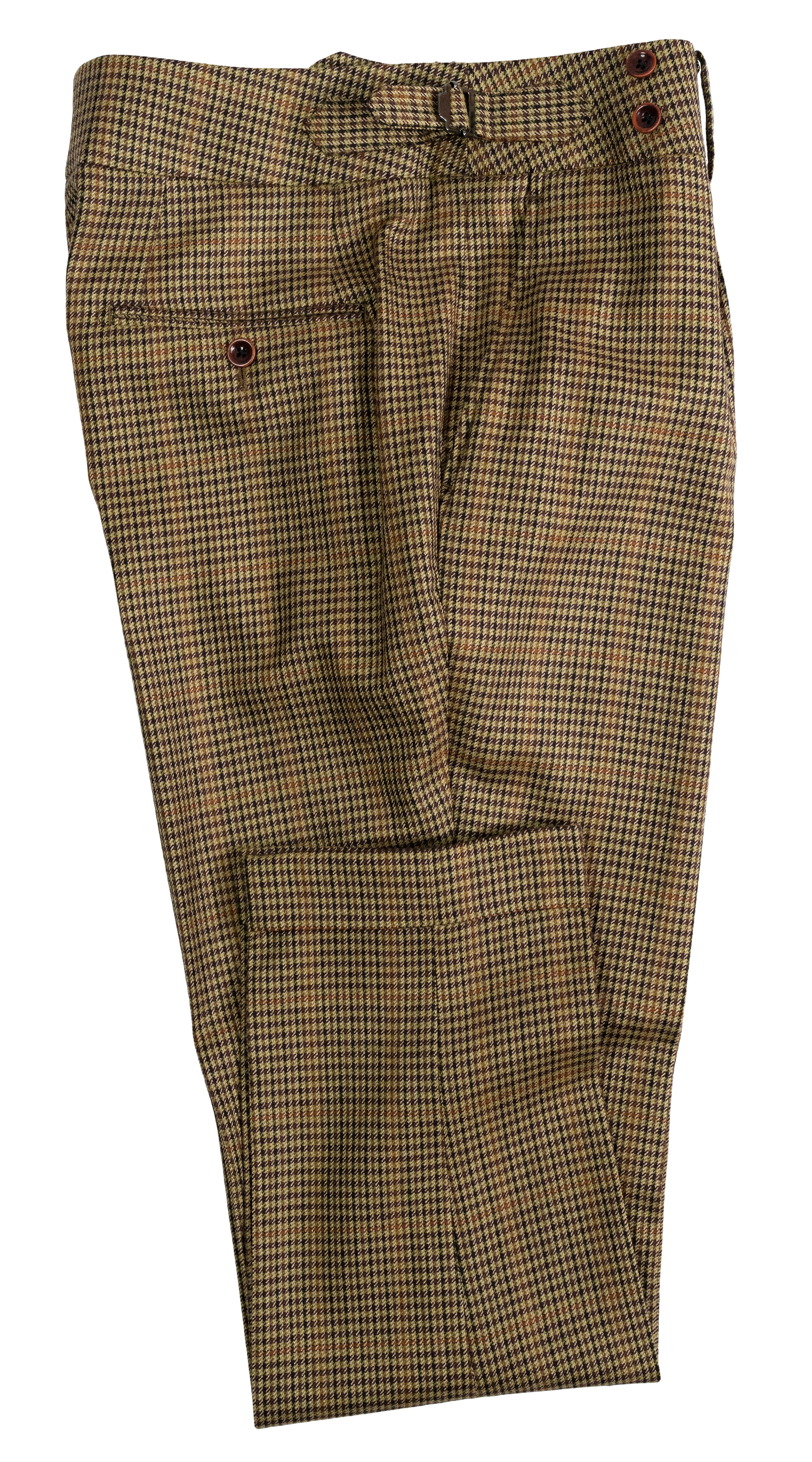 Olive Glen Plaid Wool Suit