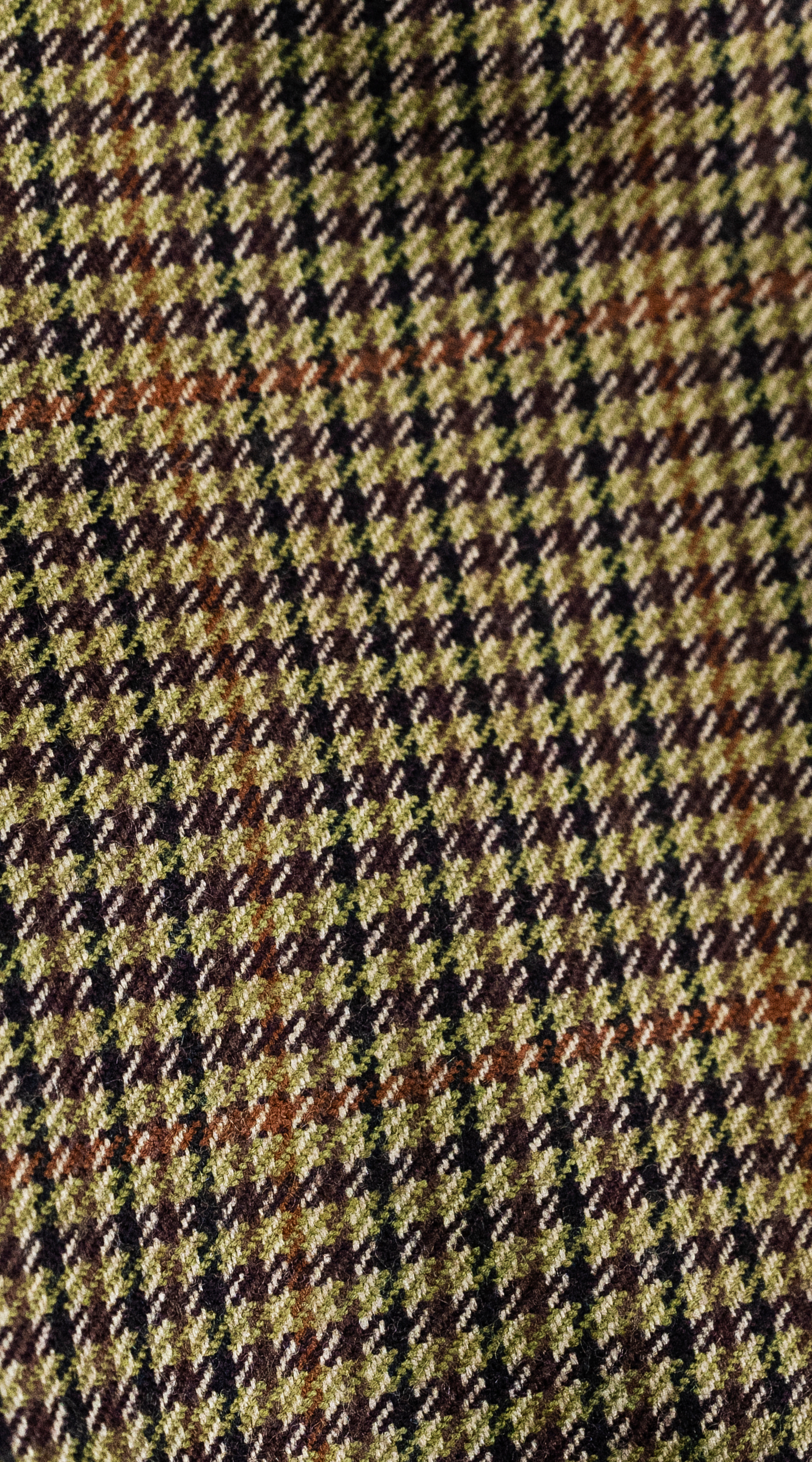 Olive Glen Plaid Wool Suit