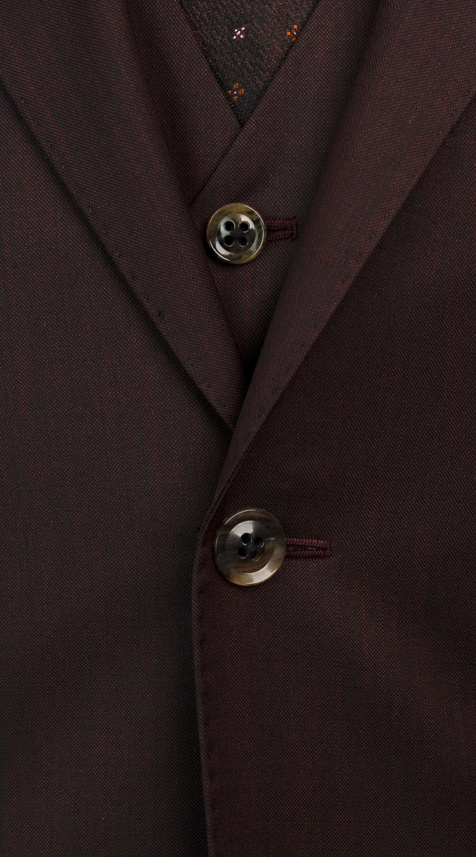 Complet Laine Trois Pièces Bordeaux