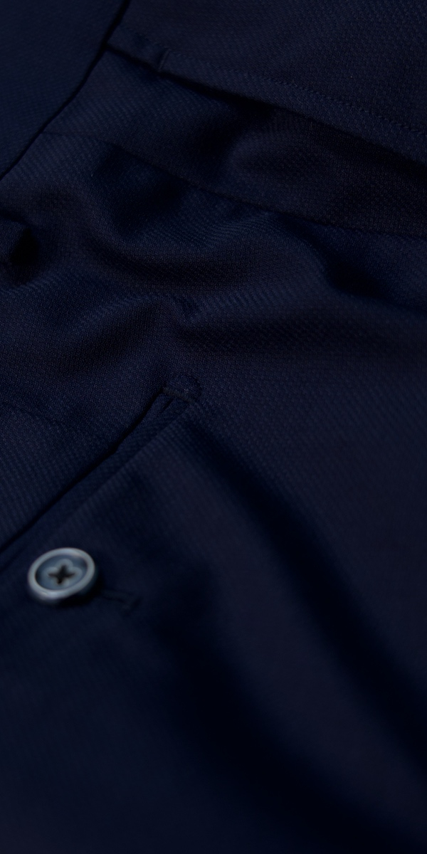 Navy Blue Celtic Wool Suit