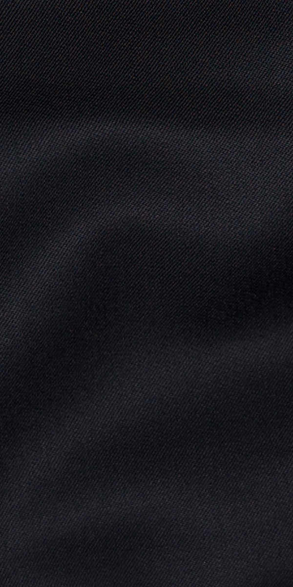 Black Shine Wool Double-Breasted Tuxedo