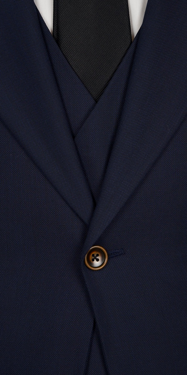 Oxford Blue Birdseye Wool Suit