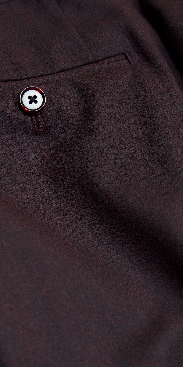 Complet bleu birdseye en laine