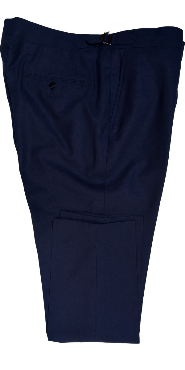 Blue Dobby Wool Tuxedo