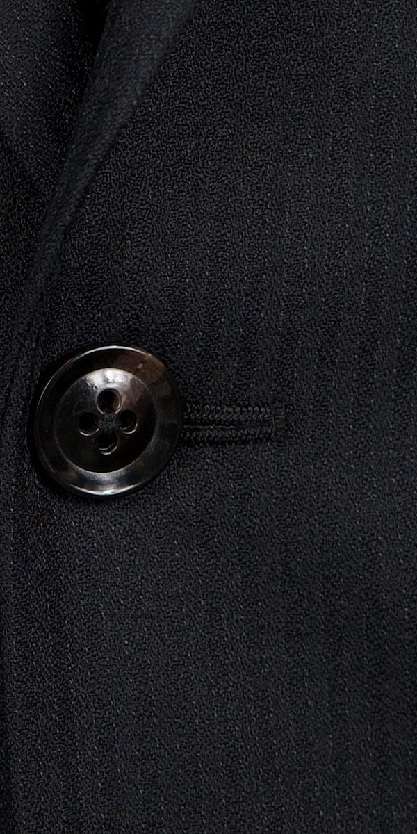 Complet Laine Rayé Noir sur Noir 