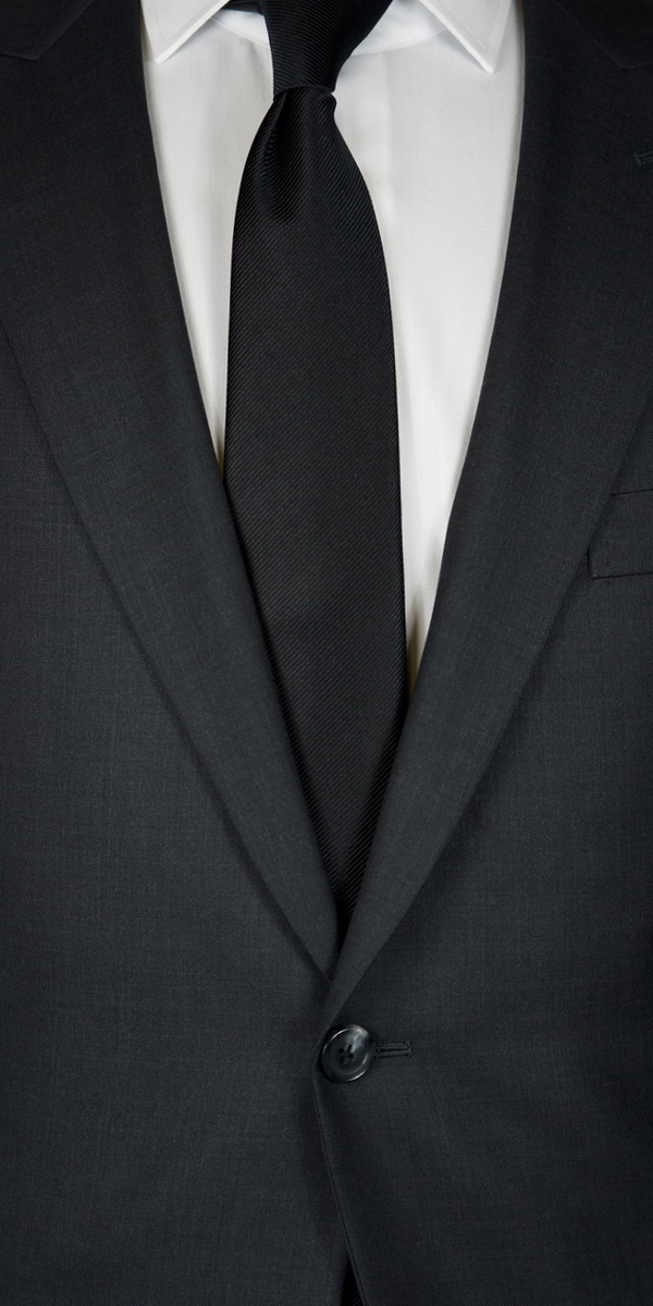 Charcoal Wool Suit
