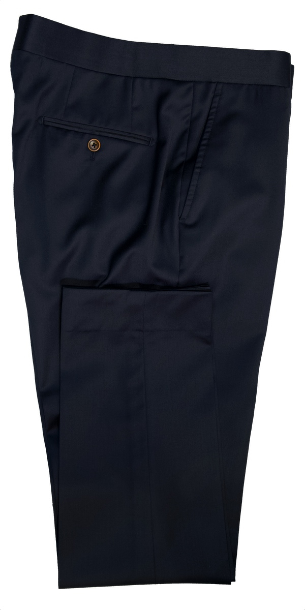 Complet Laine Bleu Foncé Brillant