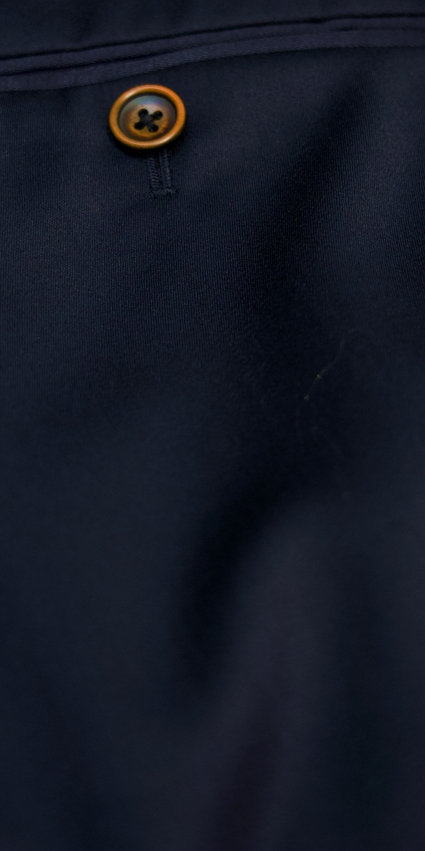 Complet Laine Bleu Foncé Brillant