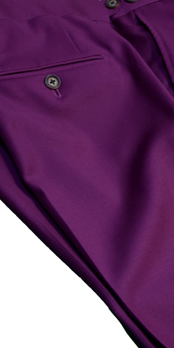 Purple Wool Suit