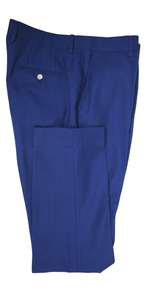 Egyptian Blue Birdseye Wool Suit