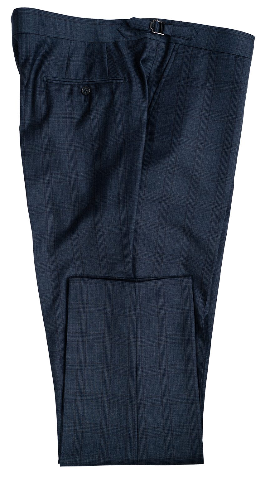 Indigo Blue Glen Check Suit 