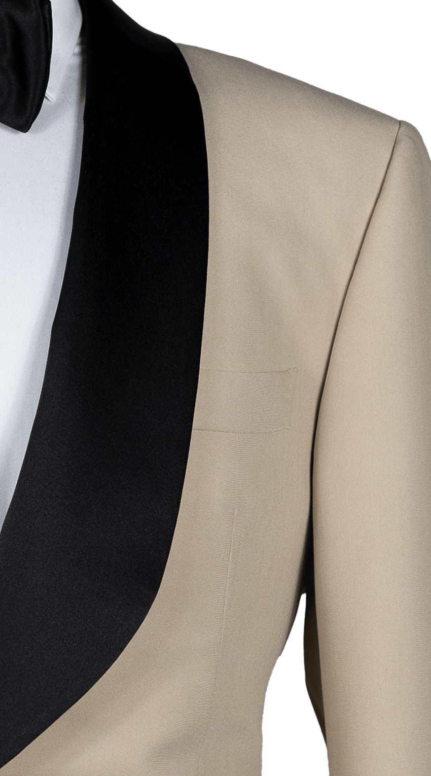 Tuxedo Laine Beige Kaki