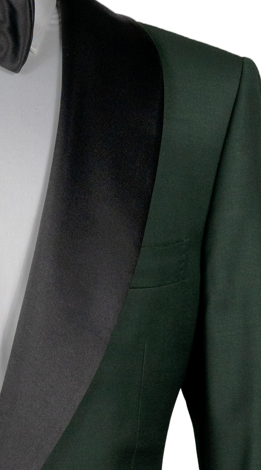 Forest Green Twill Tux