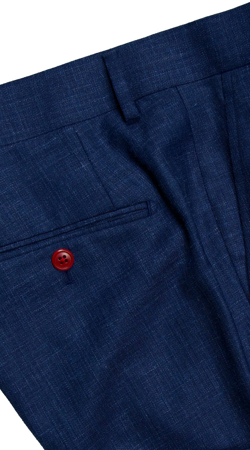 Dark Blue Mix Wool Suit