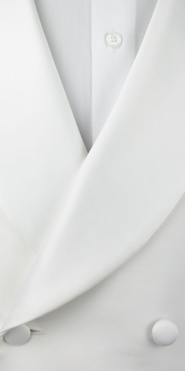 Ivory Wool Tuxedo