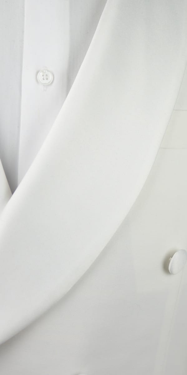 Ivory Wool Tuxedo