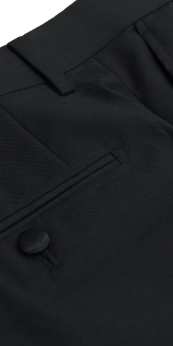 Ivory Wool Tuxedo