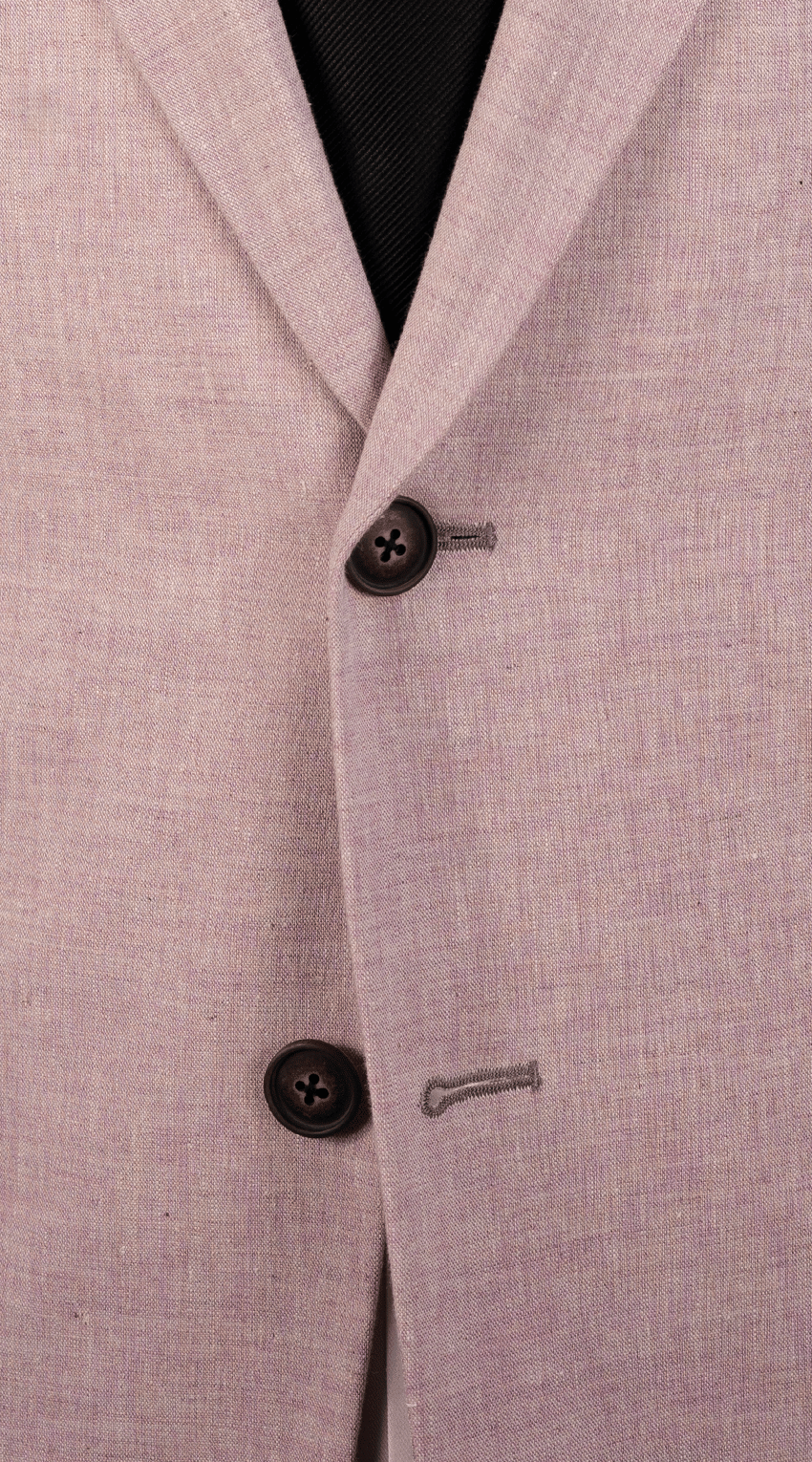 Blush Linen Blend Suit