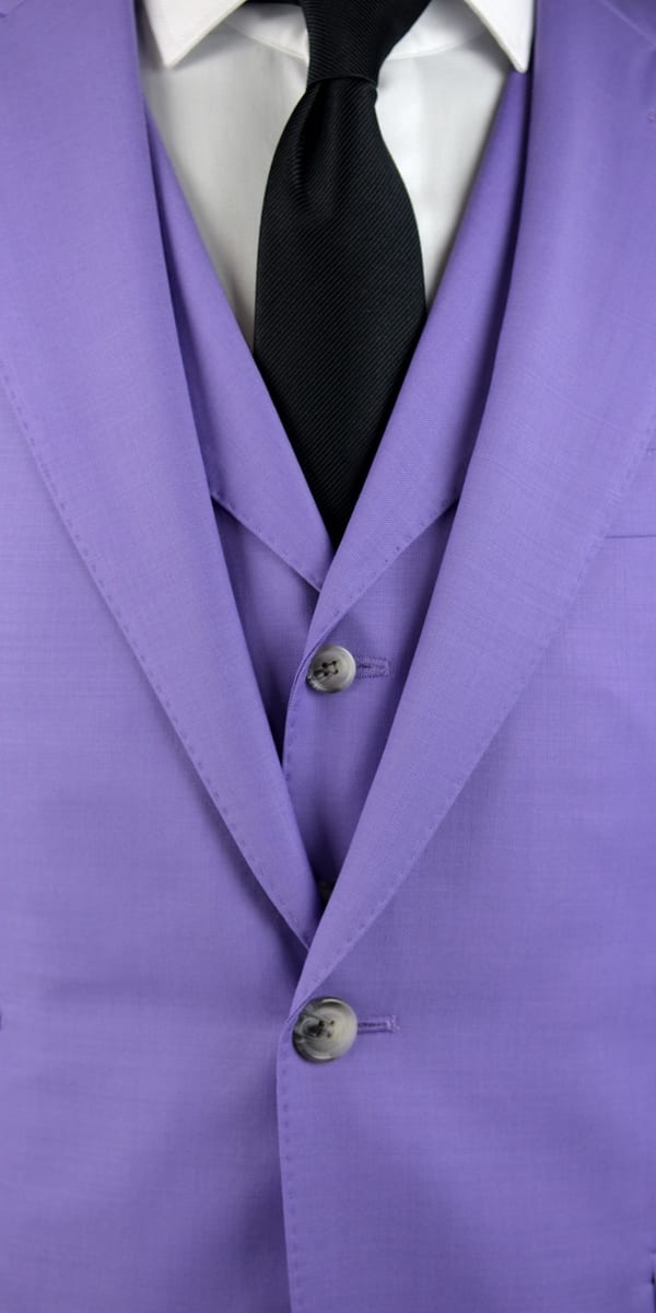 Lilac Wool Suit