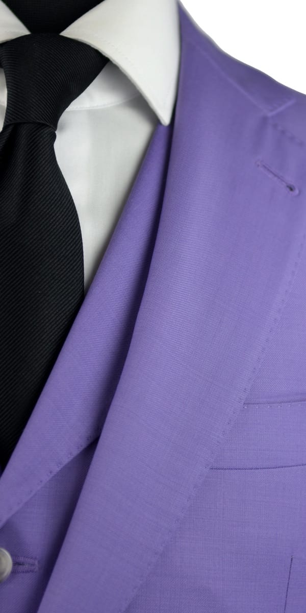 Lilac Wool Suit
