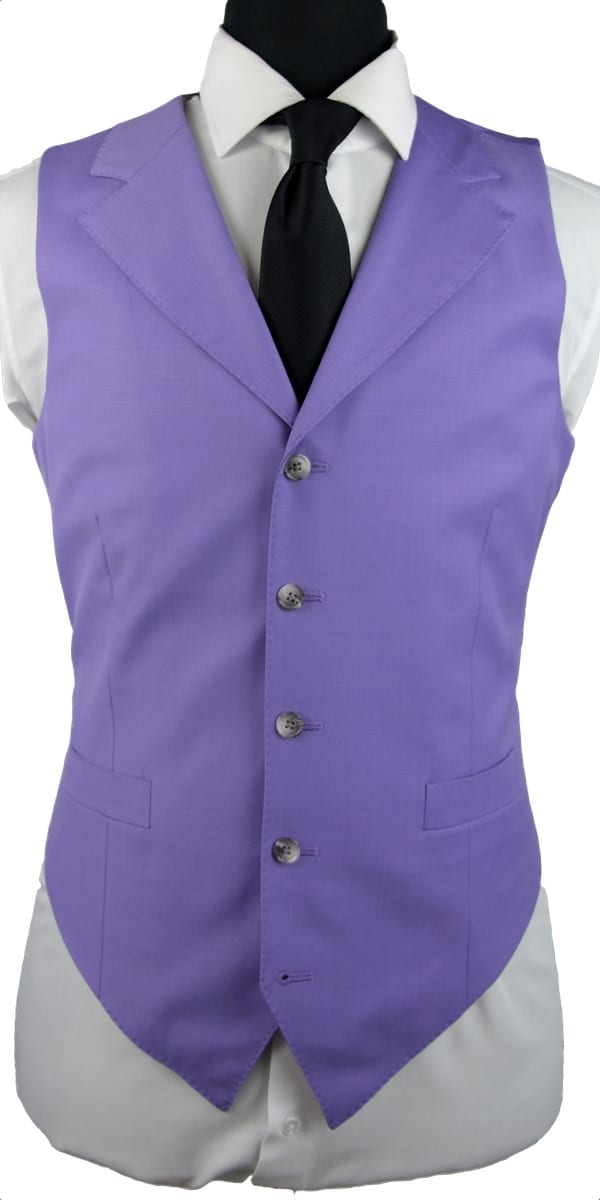 Lilac Wool Suit