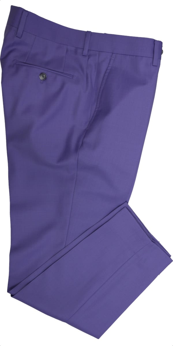 Lilac Wool Suit