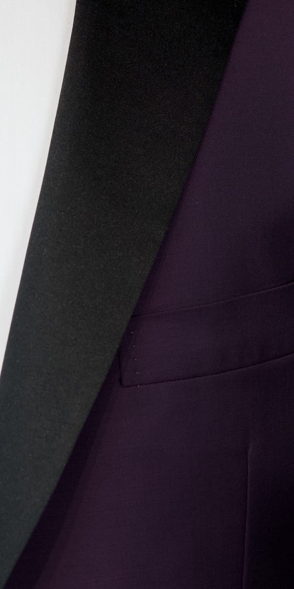 Raisin Wool Tuxedo