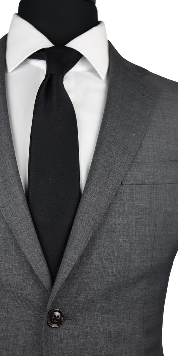 Dark Grey Wool Suit