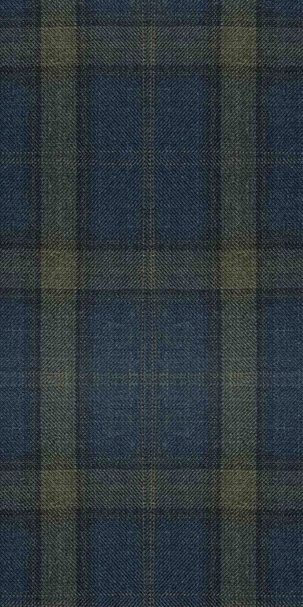 Pine Green Plaid Wool Suit