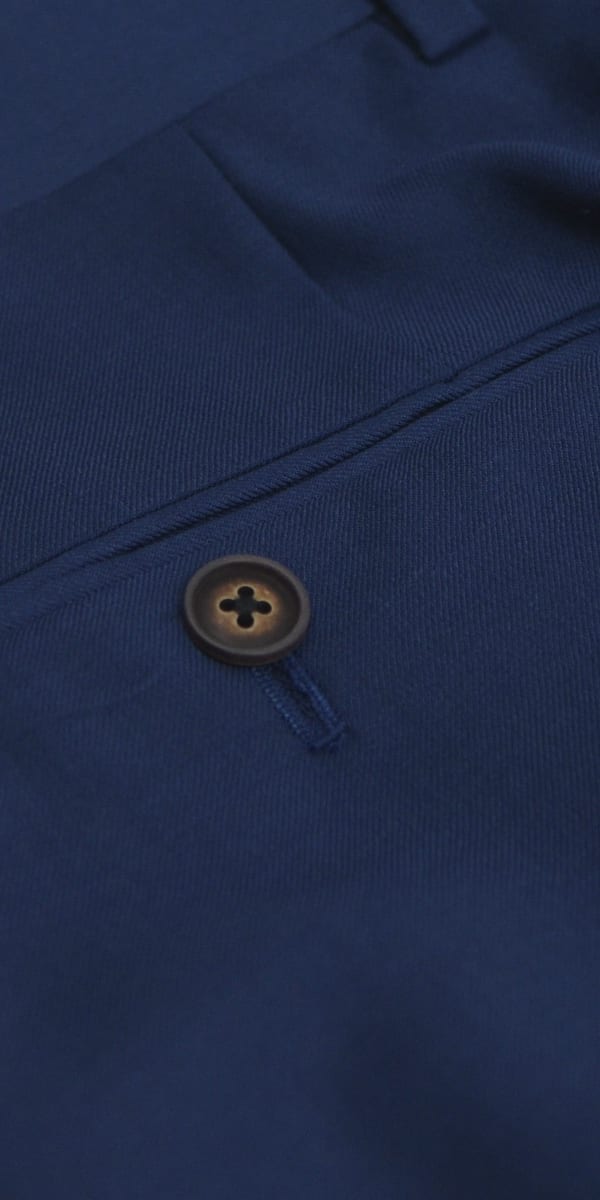 Oxford Blue Twill Wool Suit