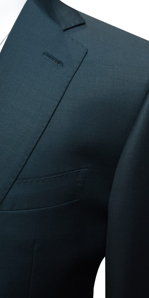 Emerald Green Wool Suit