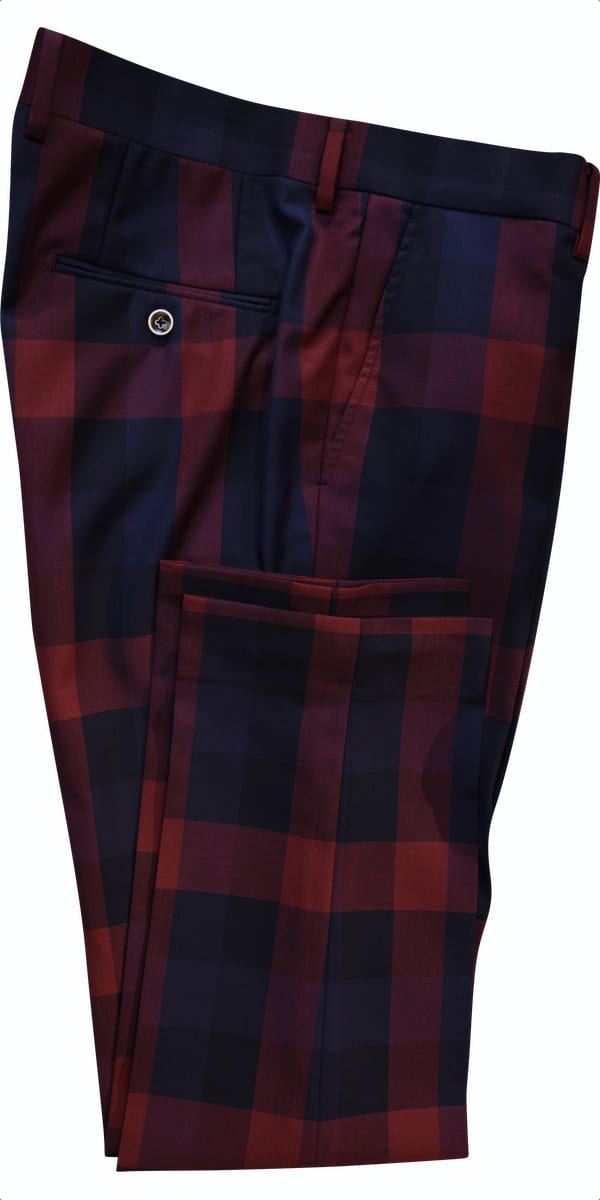 Checker Wool Suit