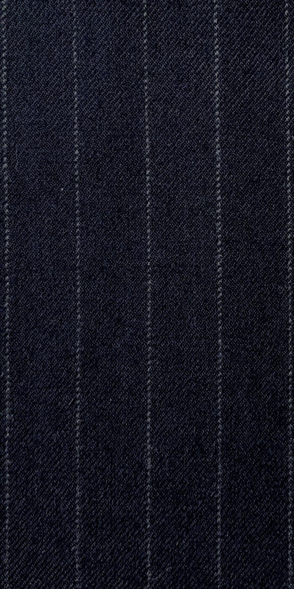 Complet Laine Sergé Rayures Bleu Baie