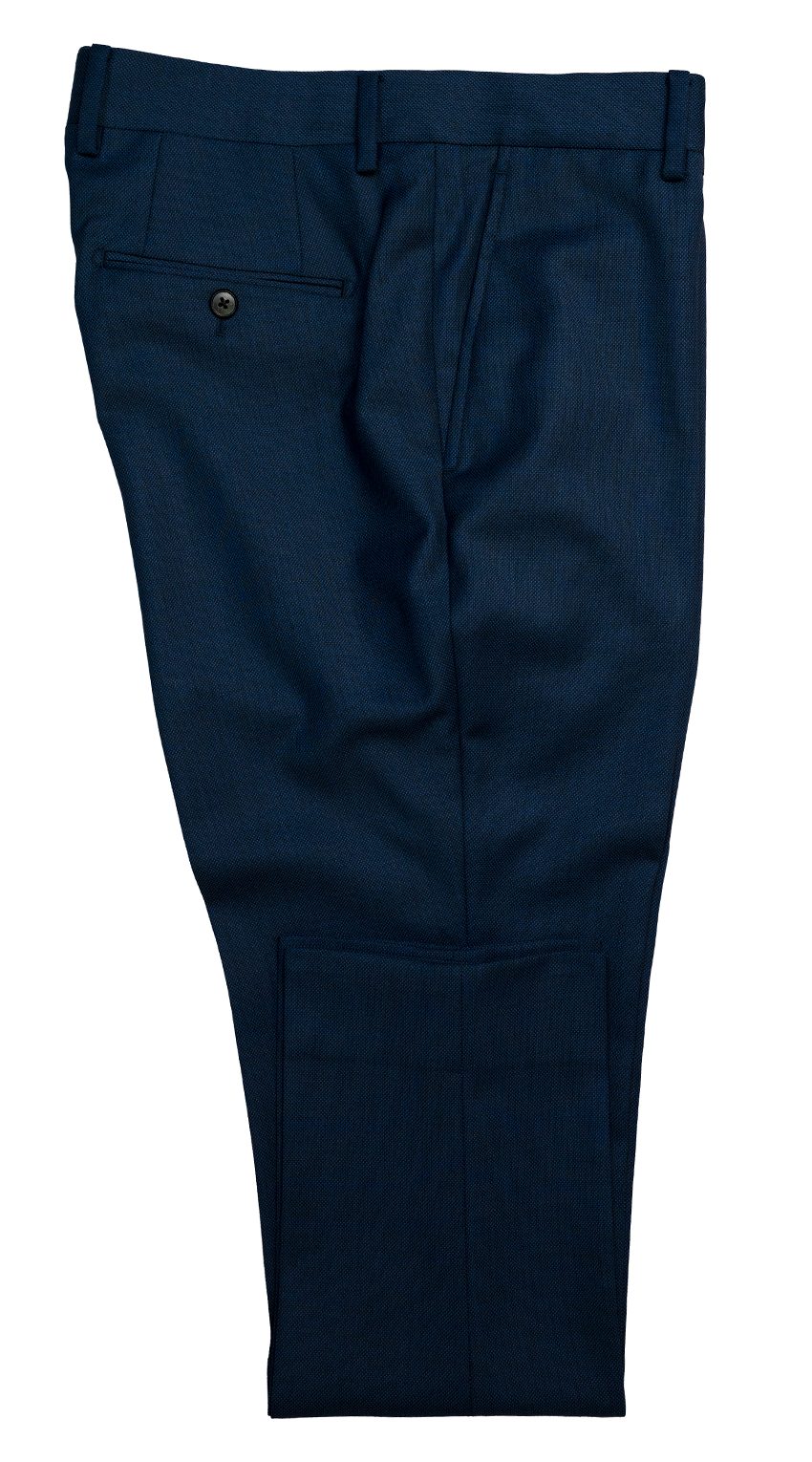 Royal Blue Birdseye Wool Suit