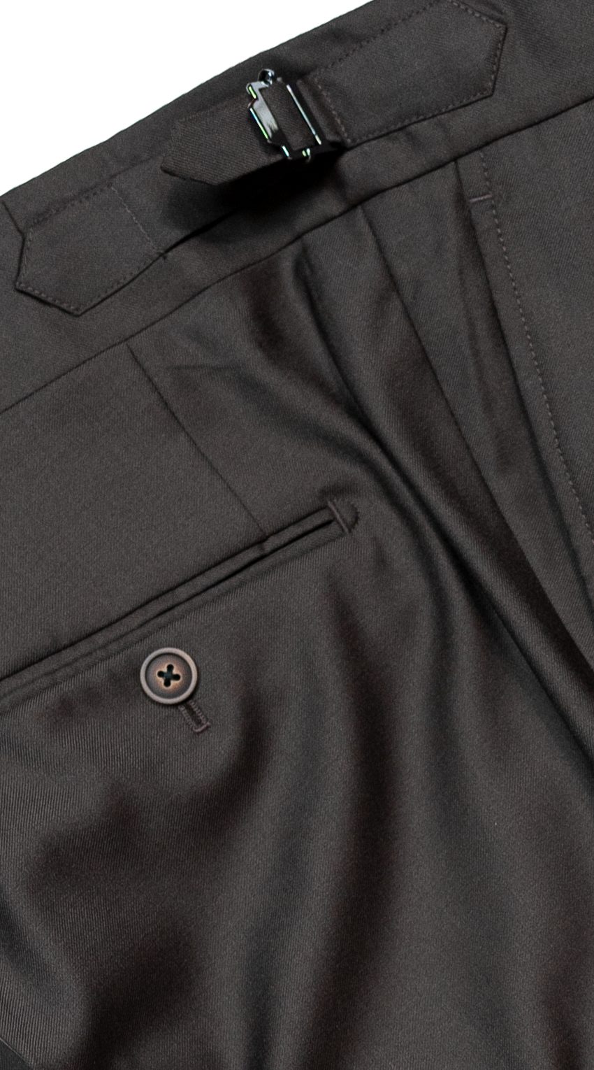 Chocolate Brown Wool Suit