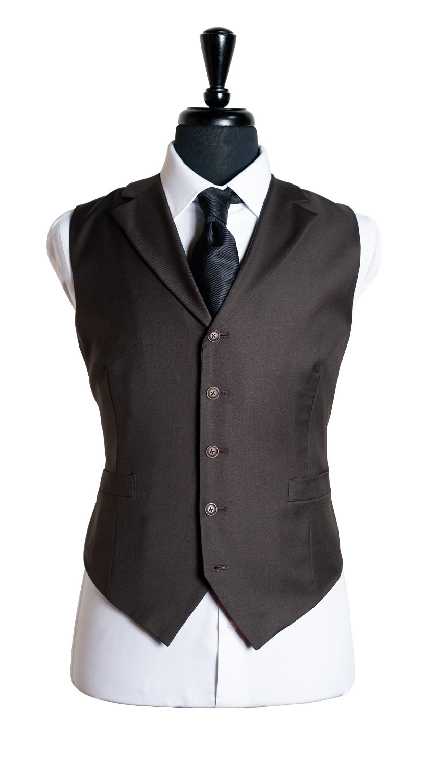 Chocolate Brown Wool Suit