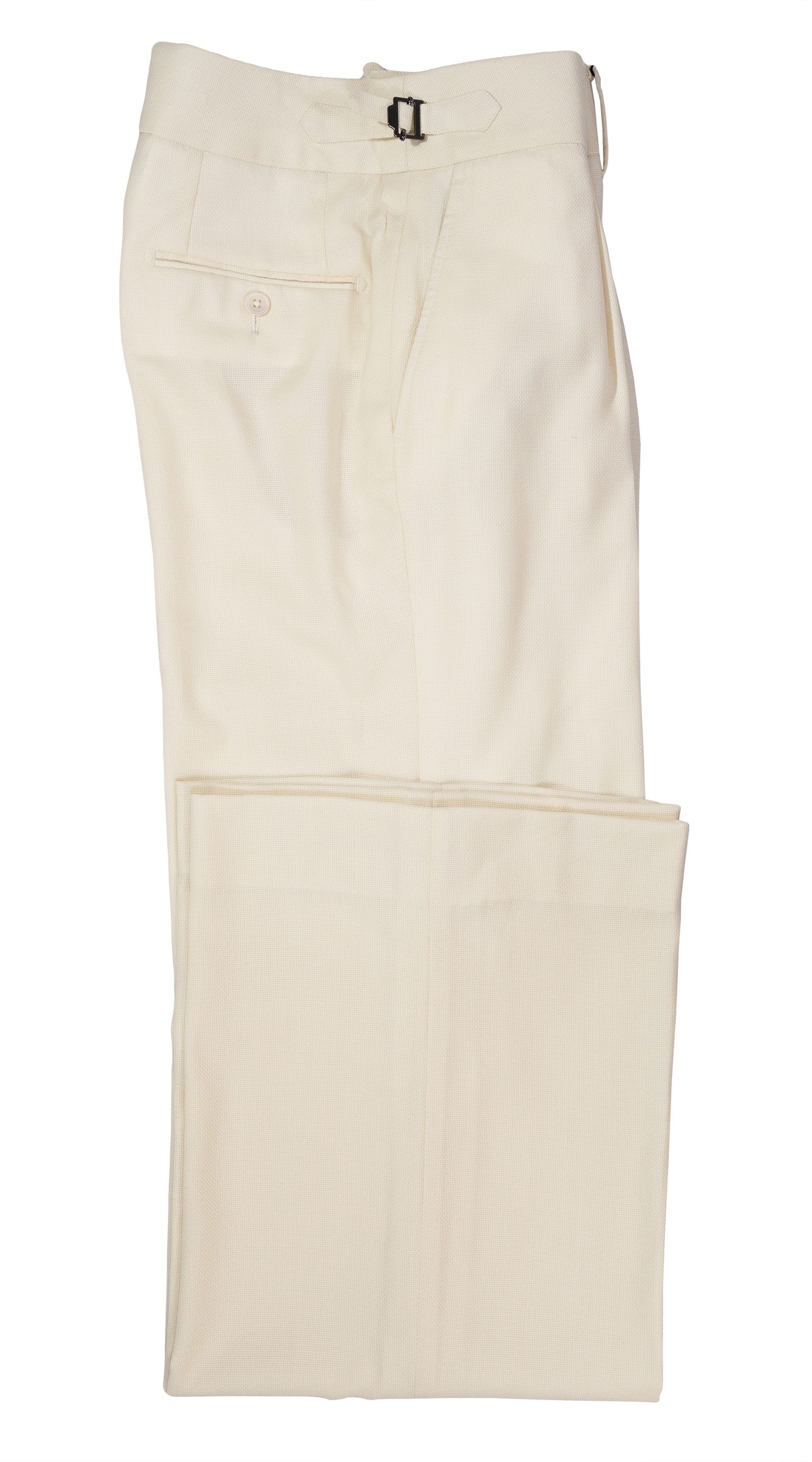 Ivory Cream Hopsack Suit