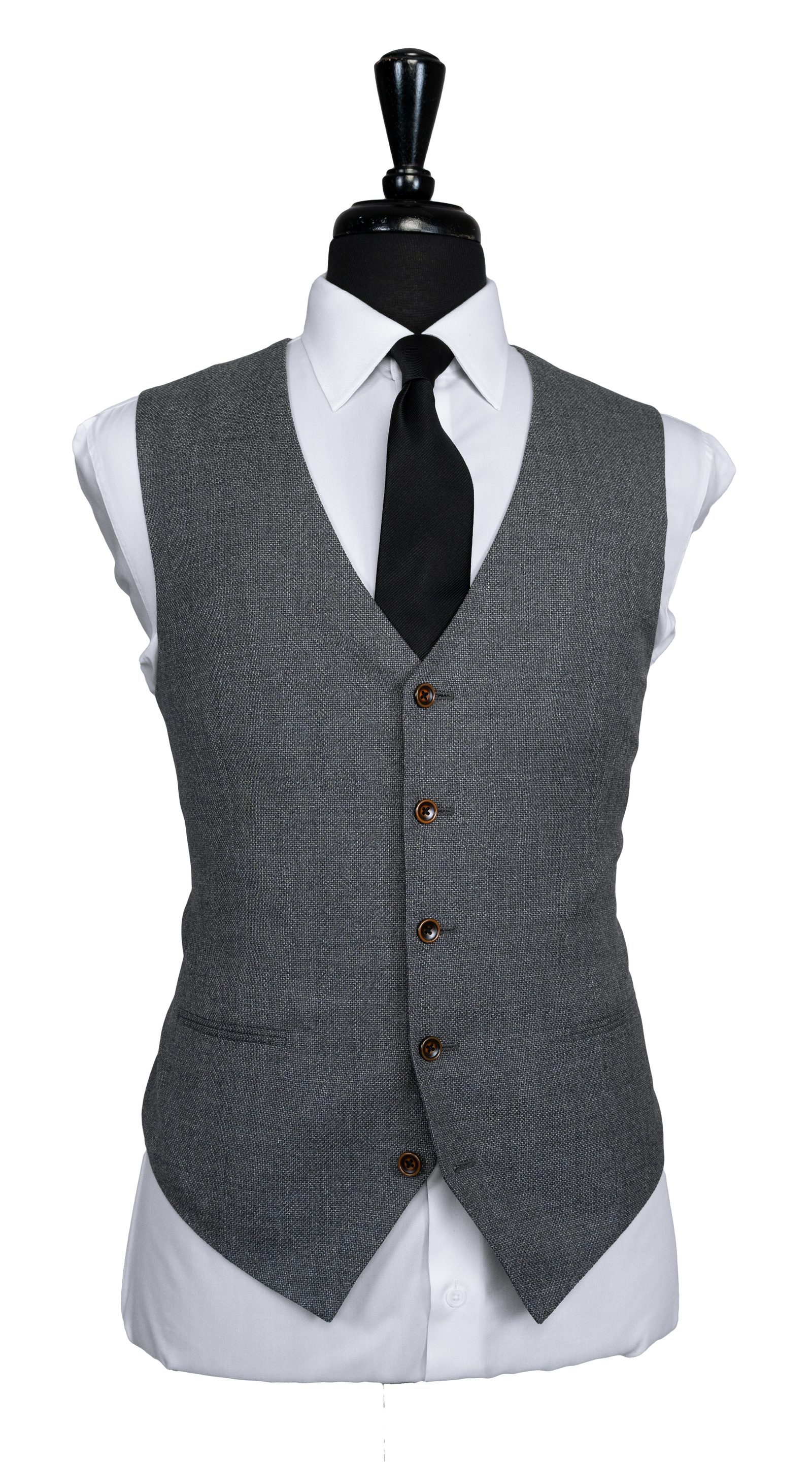 Ash Grey Three-Piece Suit