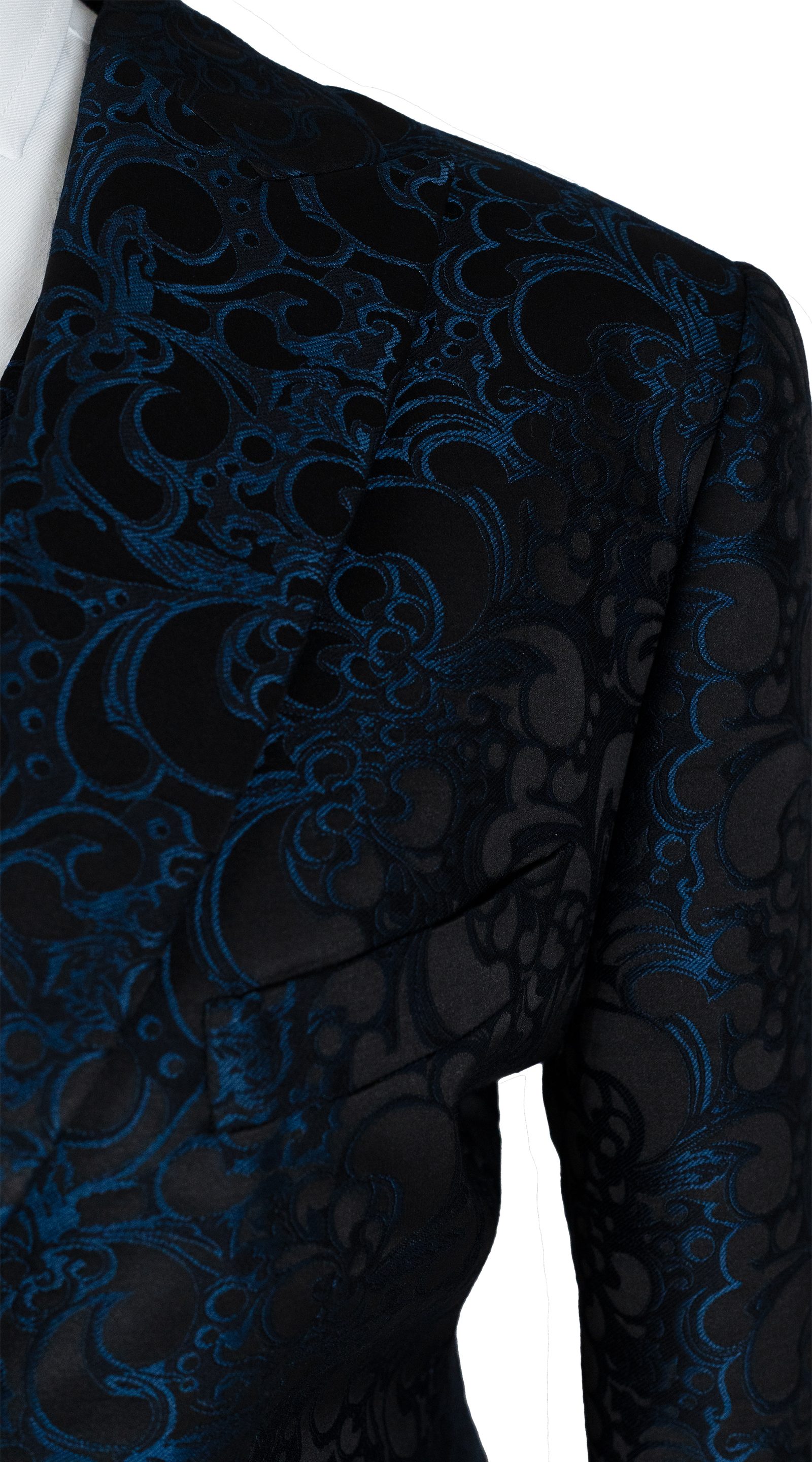 Complet Baroque Noir Saphir