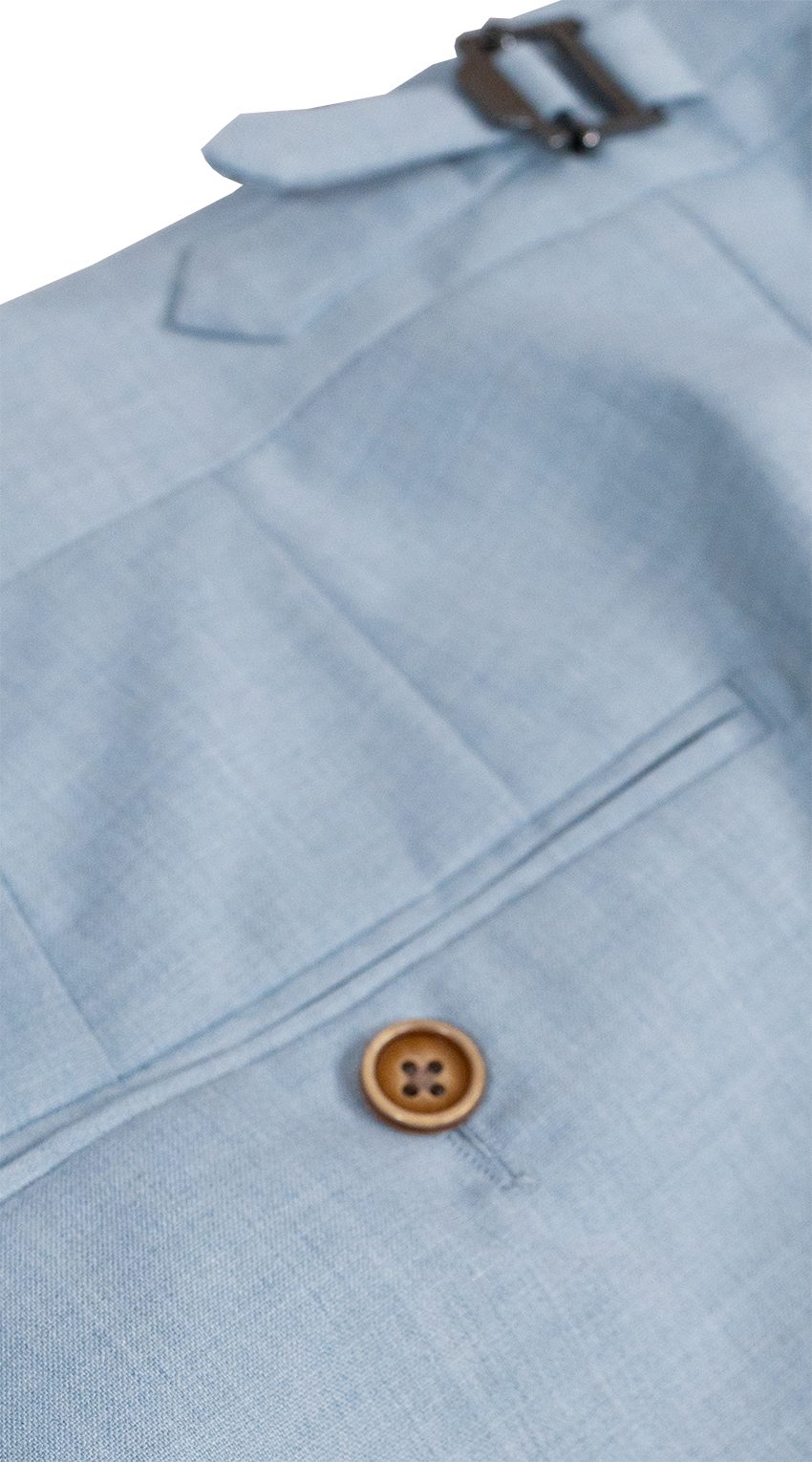 Baby Blue Three-Piece Suit