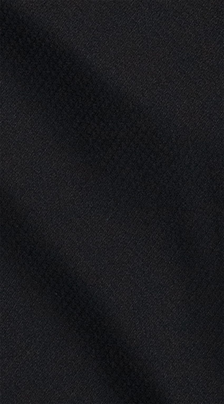 Black Double-Breasted Wool Suit