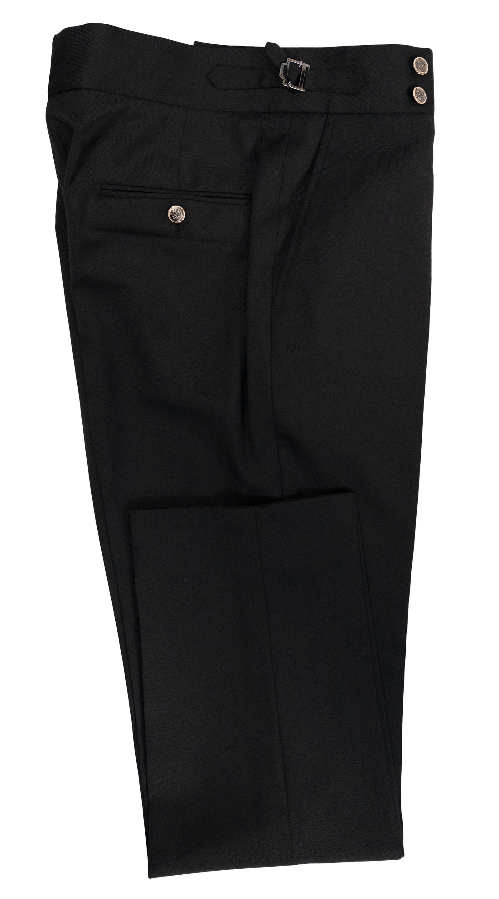 Complet Croisé Paisley Noir
