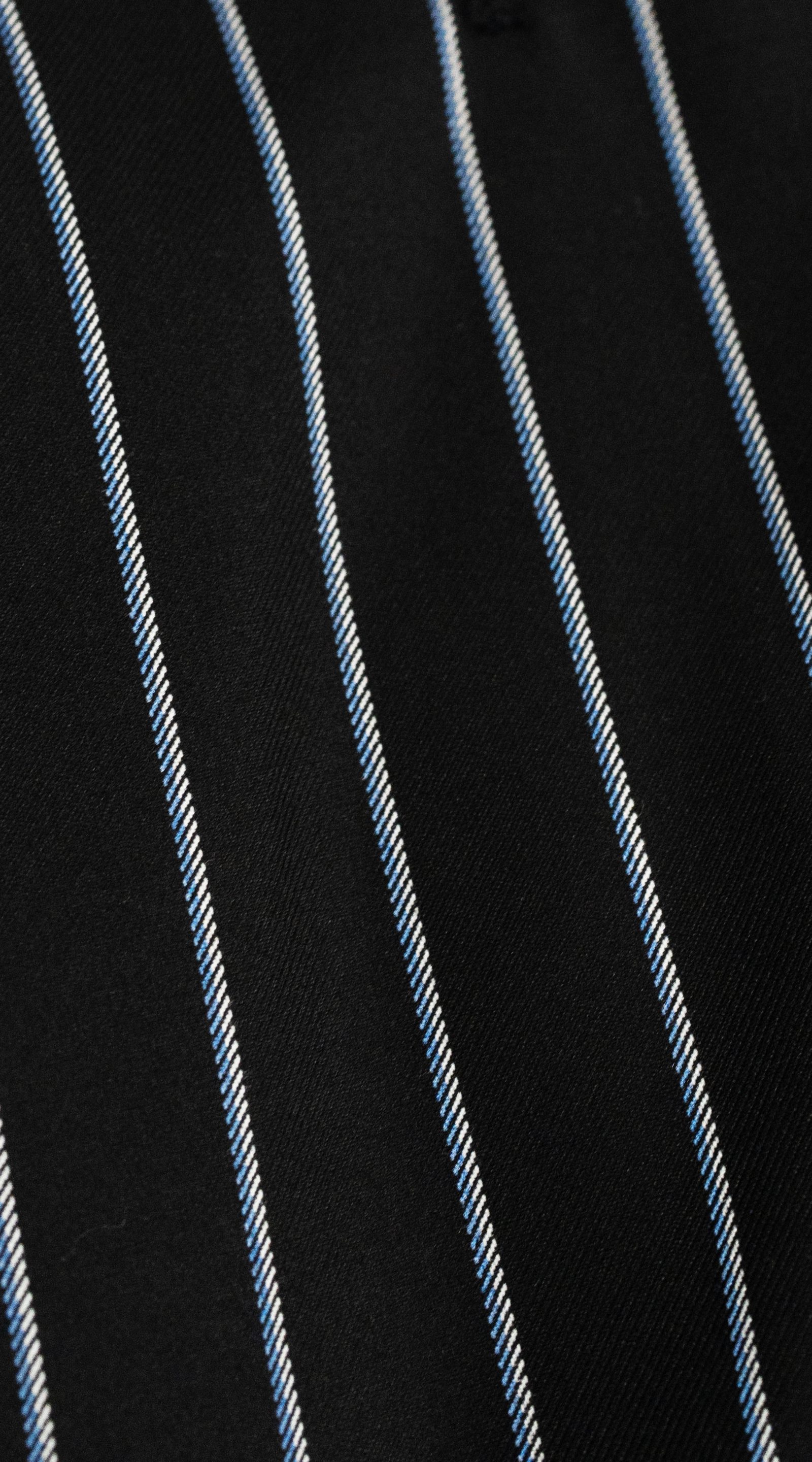 Complet Croisé Rayures Noires