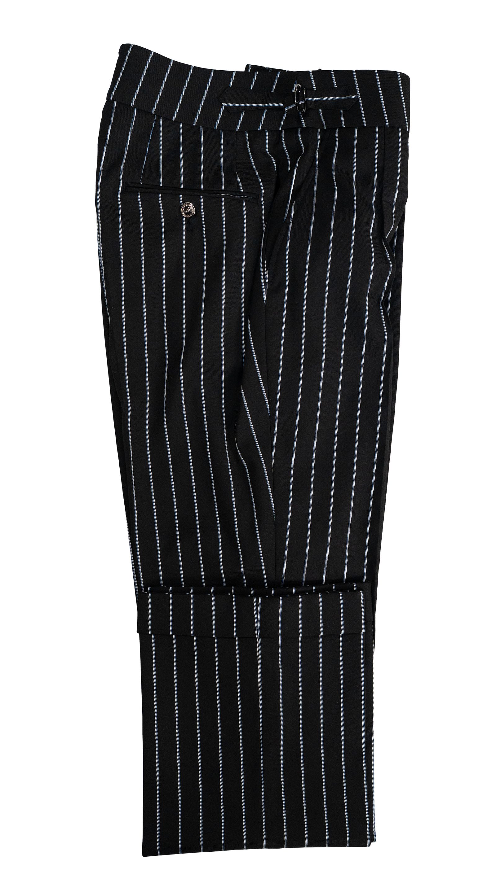 Complet Croisé Rayures Noires
